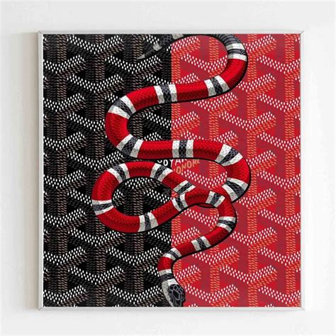 goyard with snake